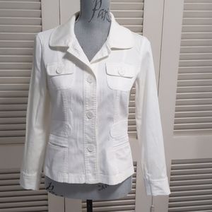 LOFT white jacket